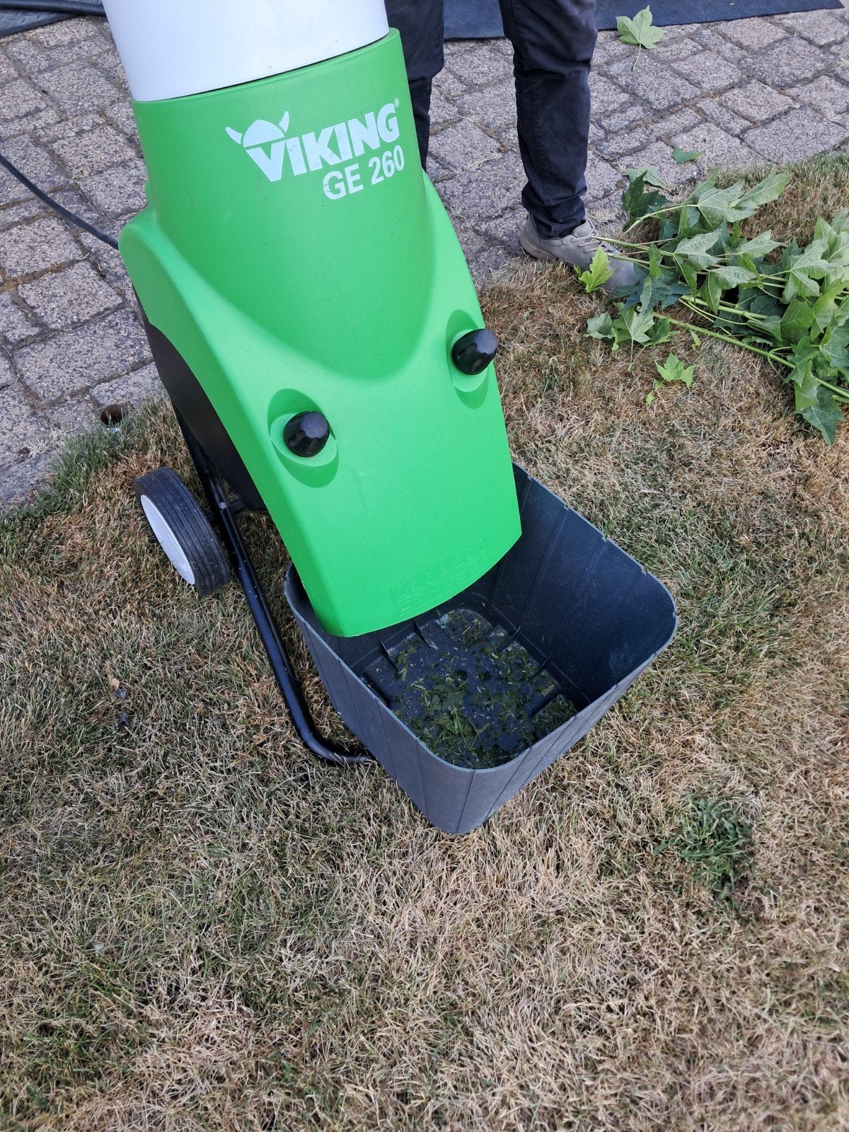 Hakselaar viking ge 260, Tuin en Terras, Ophalen, Met opvangbak