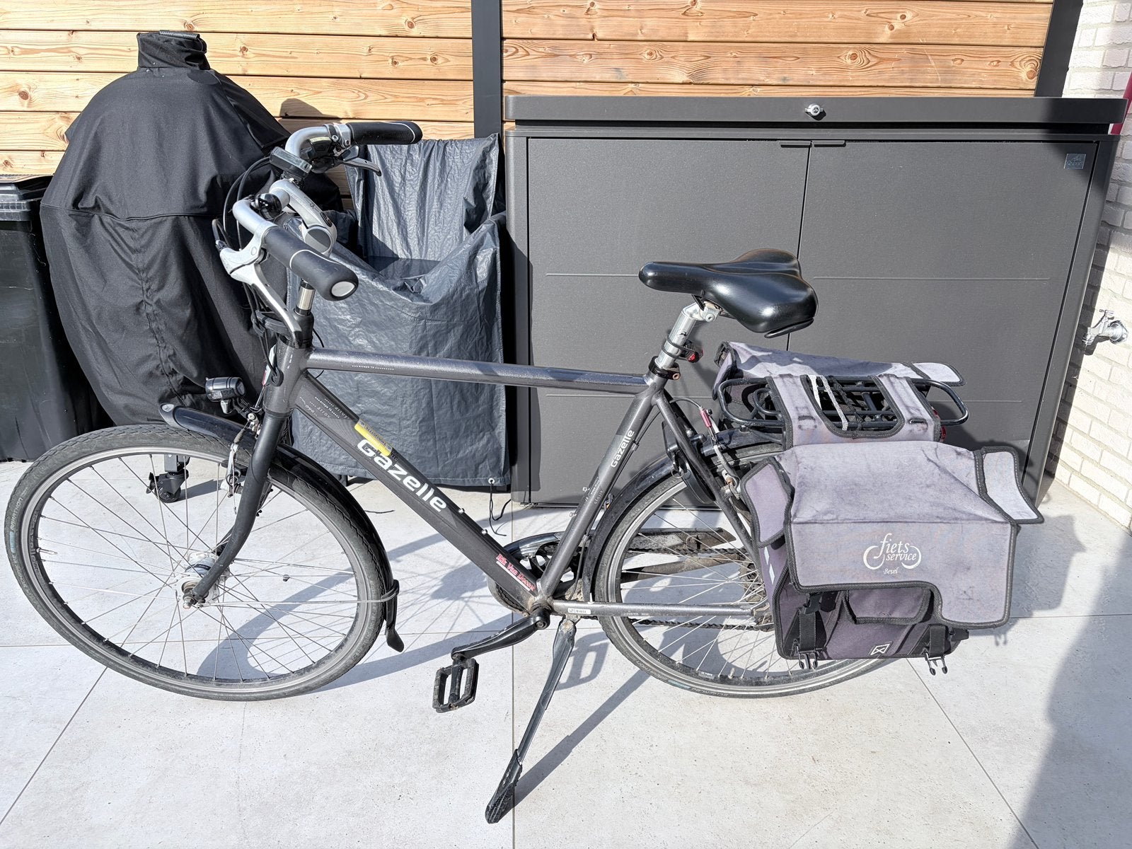 Gazelle herenfiets, Ophalen, Gebruikt, Gazelle, Versnellingen