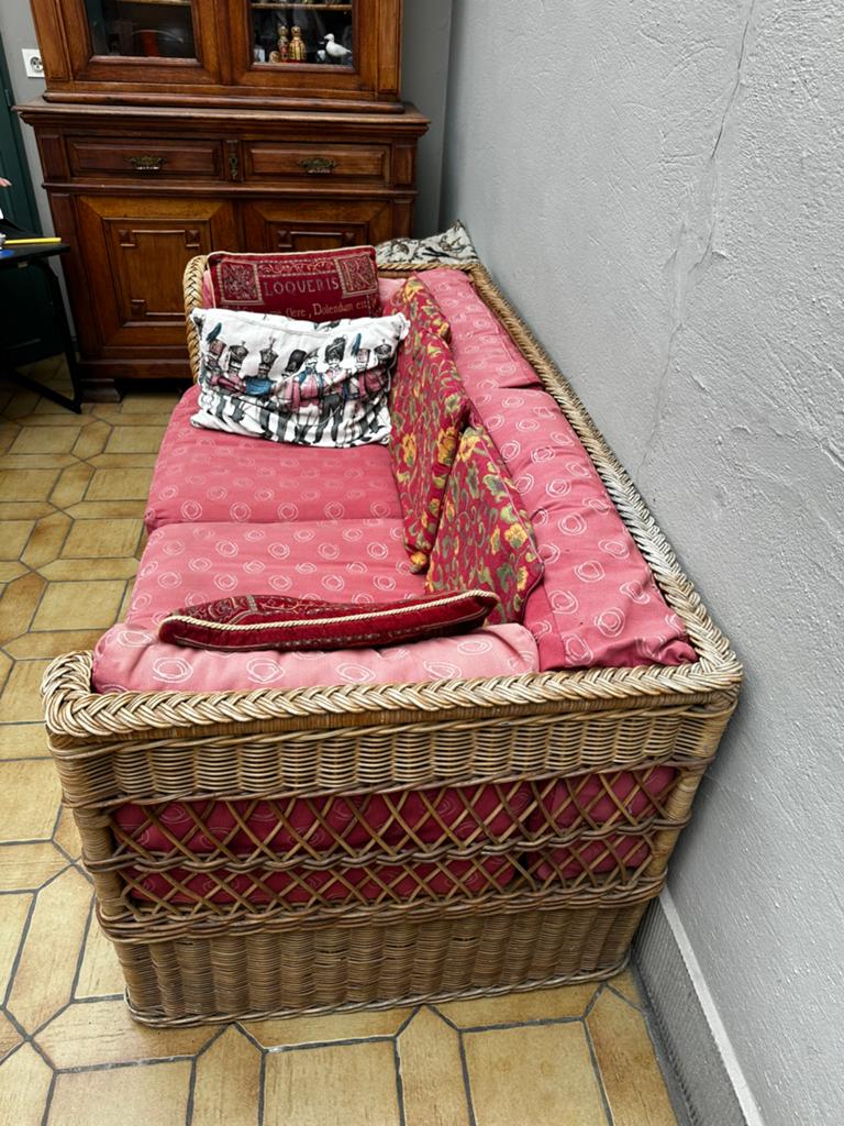 Fauteuil en rotin, Enlèvement, Comme neuf