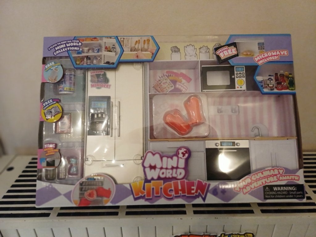 speelgoed keuken mini world kitchen, Ophalen of Verzenden, Zo goed als nieuw, Speelkeuken