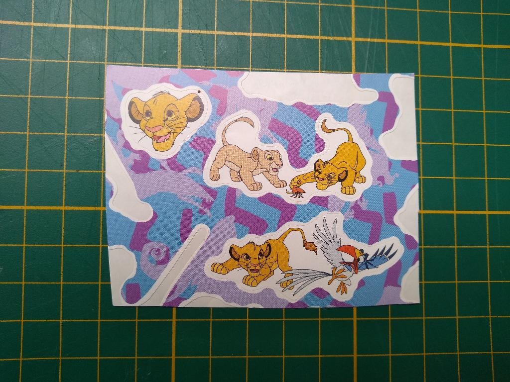 lot stickers vintage reclame cartoons disney dieren merken 2, Enlèvement ou Envoi, Comme neuf