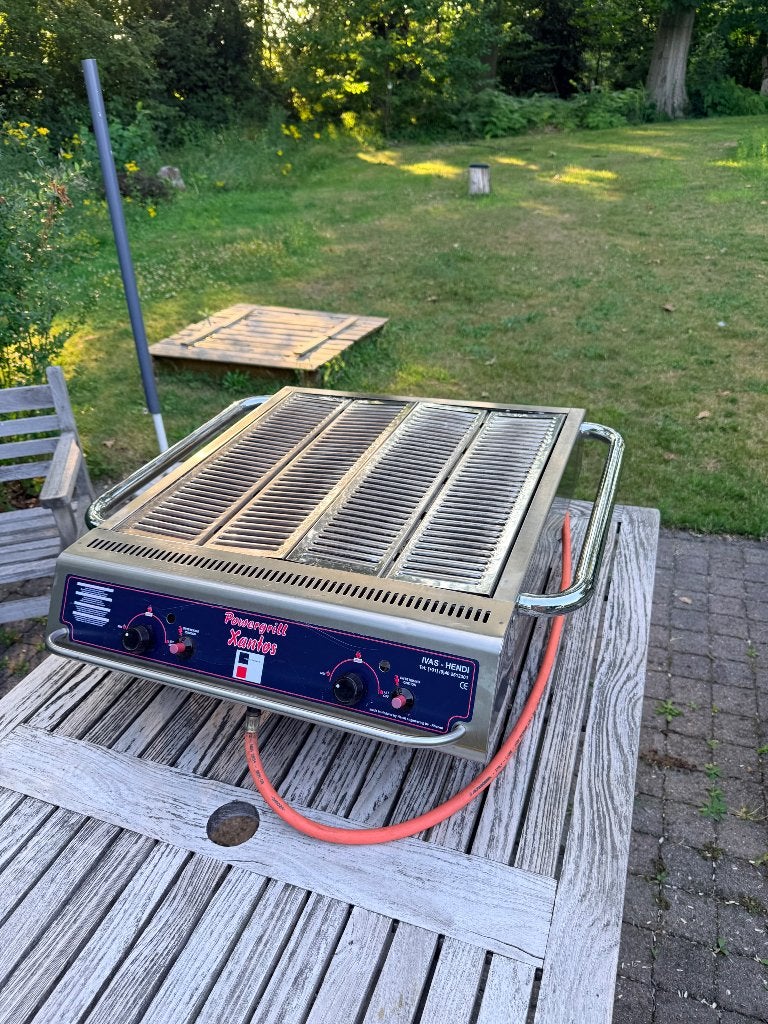 Hendi Powergrill Xantos — barbecue à gaz professionnel, Jardin & Terrasse, Barbecues à gaz, Utilisé, Enlèvement