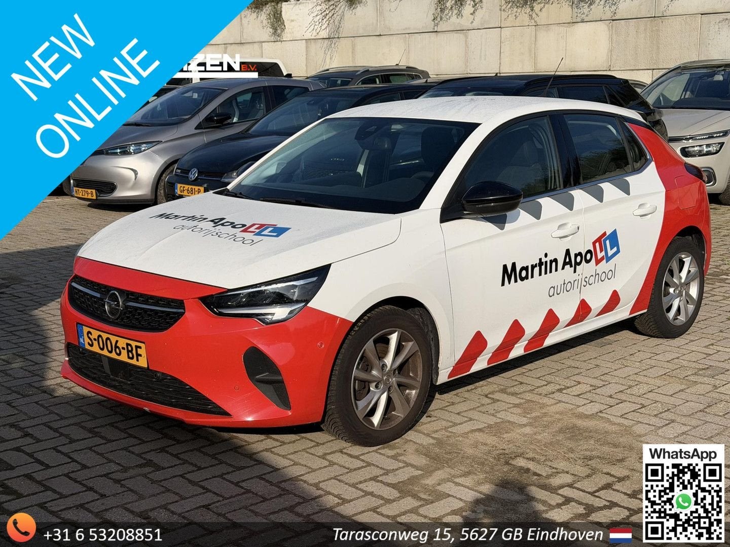 Opel Corsa 1.2 Level 3 | € 3.600,- NETTO! | MOTOR DEFECT | C, Auto's, Zwart, Wit, 115 g/km, Bedrijf