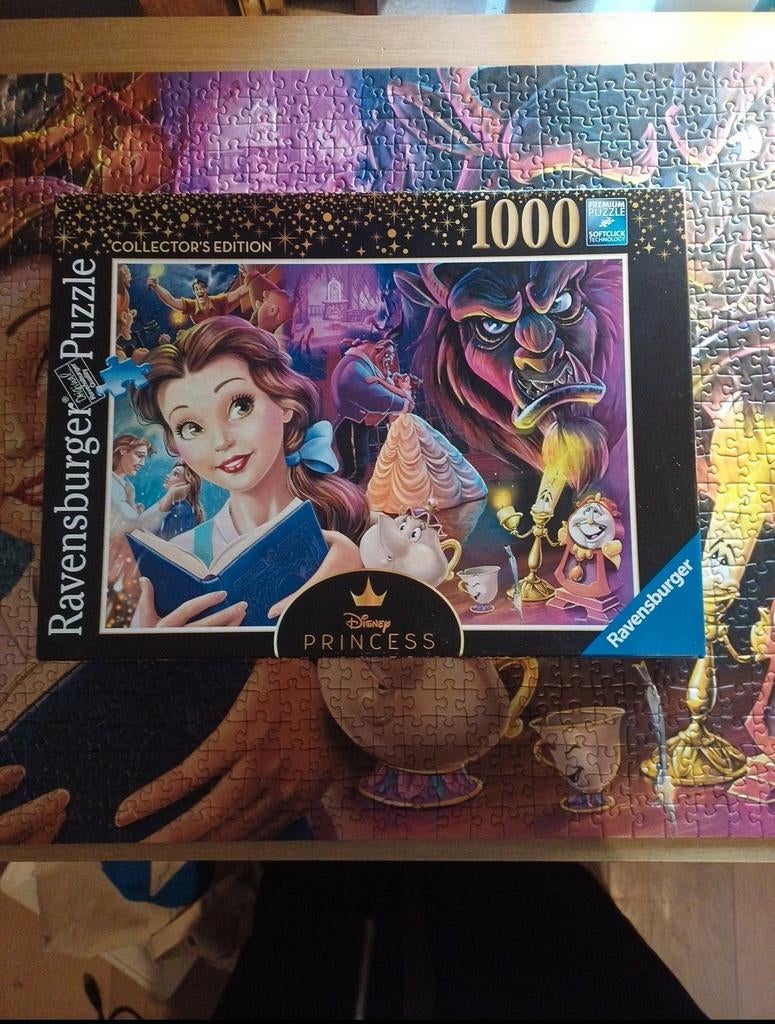 Puzzle La Belle et la Bête - La Belle et la Bête, Hobby & Loisirs créatifs, Sport cérébral & Puzzles, Comme neuf, Puzzle, 500 à 1500 pièces