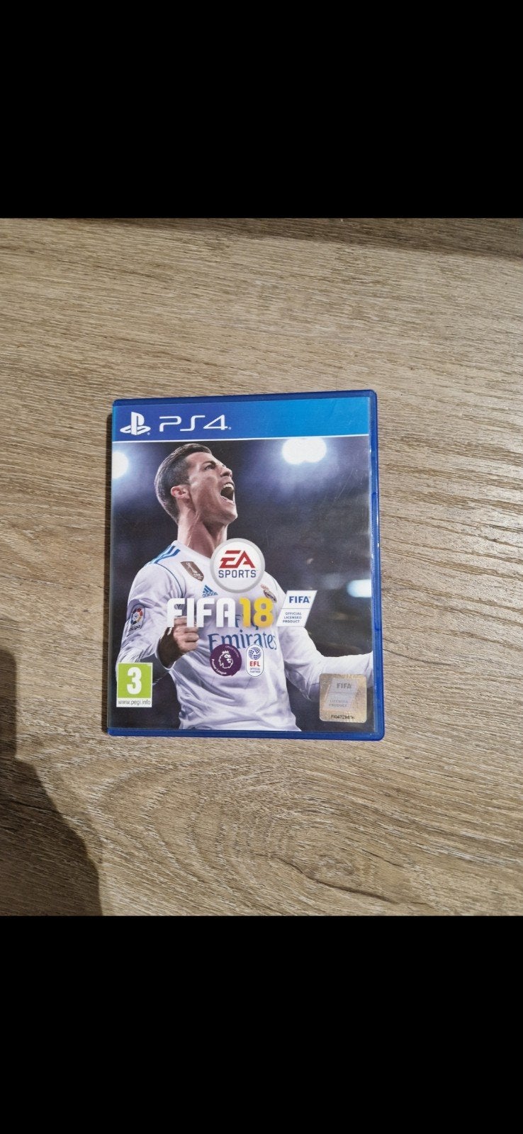 Fifa 18 PS4, Enlèvement