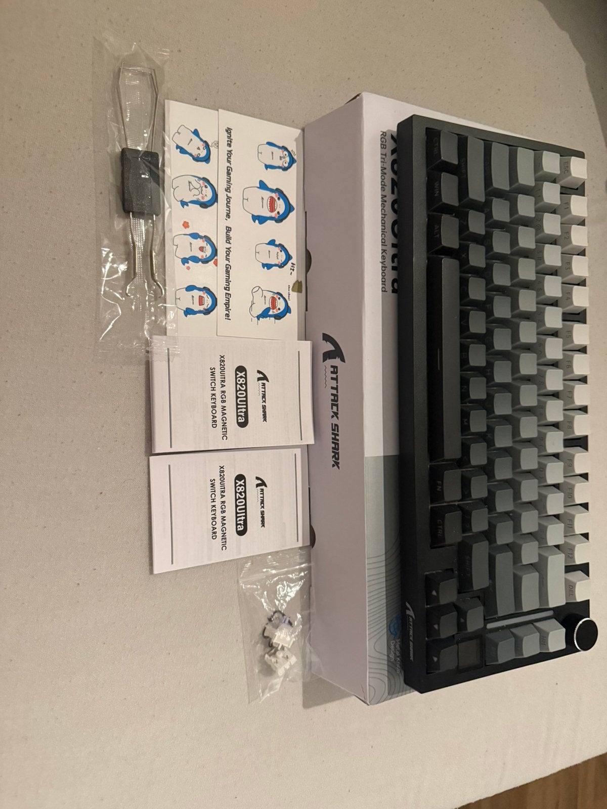 Keyboard, Ophalen, Zo goed als nieuw