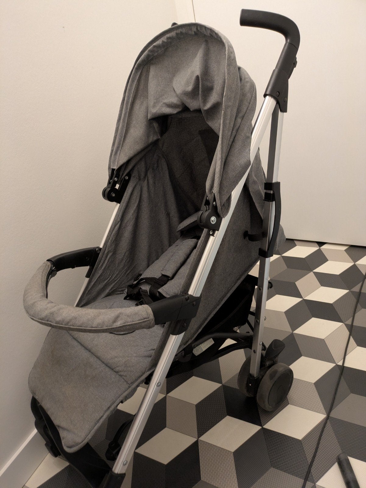 Plooibuggy grijs, Kinderen en Baby's, Buggy's, Ophalen