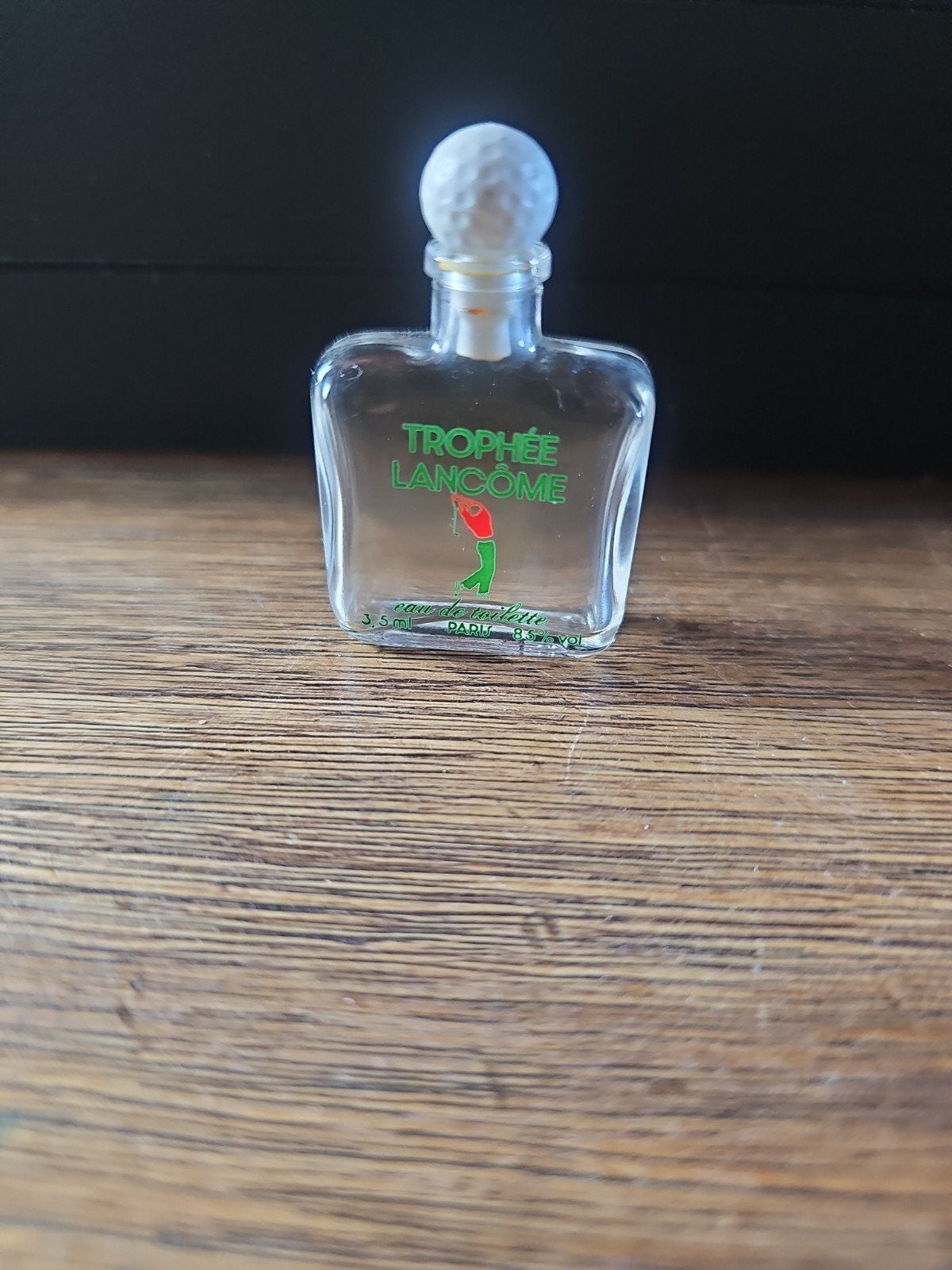 Minionnette Lancôme Trophée – Flacon vide, Miniature