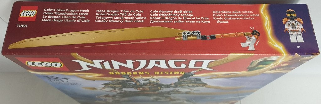 LEGO 71821  Cole's reusachtige drakenmecha - NIEUW & SEALED, Nieuw, Ophalen of Verzenden, Compleet, Lego