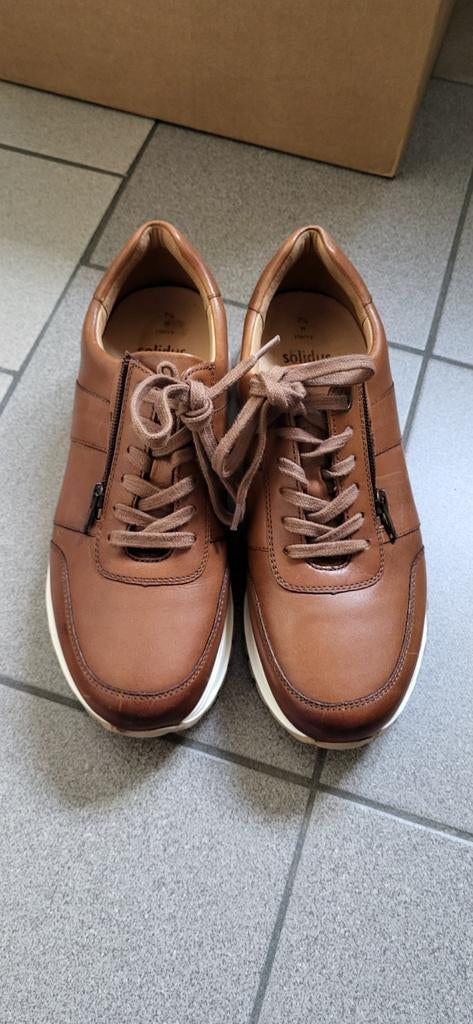 Nieuwe heren sneakers,  Solidus, Neuf, Enlèvement ou Envoi, Brun, Solidus
