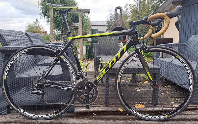 SCOTT ADDICT, nieuwstaat, Ultegra Di2, m/z wielen, 54., Fietsen en Brommers, 53 tot 57 cm, Ophalen, Zo goed als nieuw