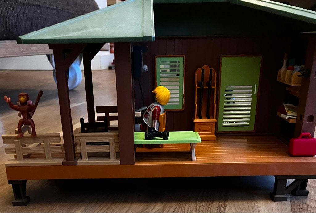 Speelgoed - Playmobiel Wild Life, Kinderen en Baby's, Speelgoed | Playmobil, Ophalen, Gebruikt, Wild life, Gebouw