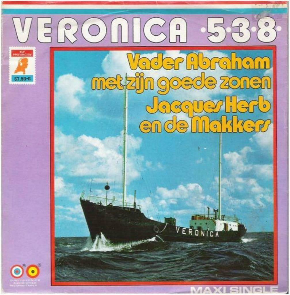 †Vader Abraham: "Veronica 538"/Vader Abraham-SETJE!, Cd's en Dvd's, Vinyl | Nederlandstalig, Fotohoes, Ophalen of Verzenden