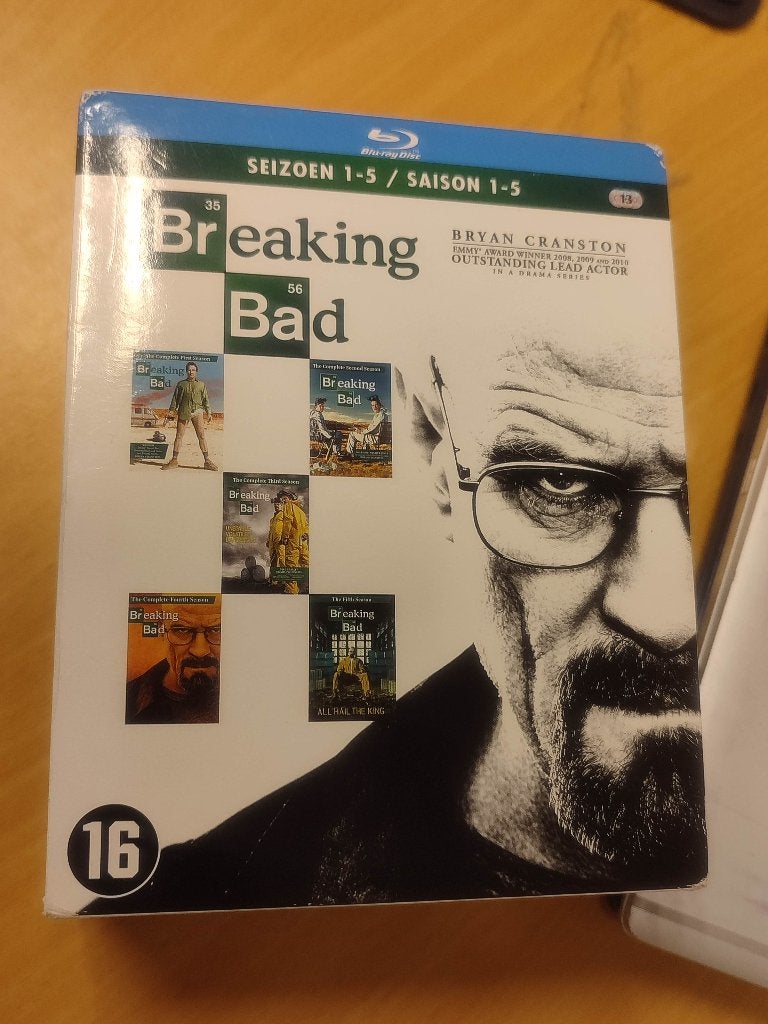 Breaking Bad - seizoen 1 - 5 volledige serie, Cd's en Dvd's, Ophalen, Zo goed als nieuw, Blu-ray, Serie