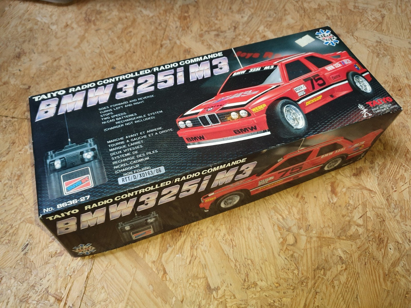 taiyo bmw 325i m3 e30 RC 80s toys, Hobby & Loisirs créatifs, Enlèvement