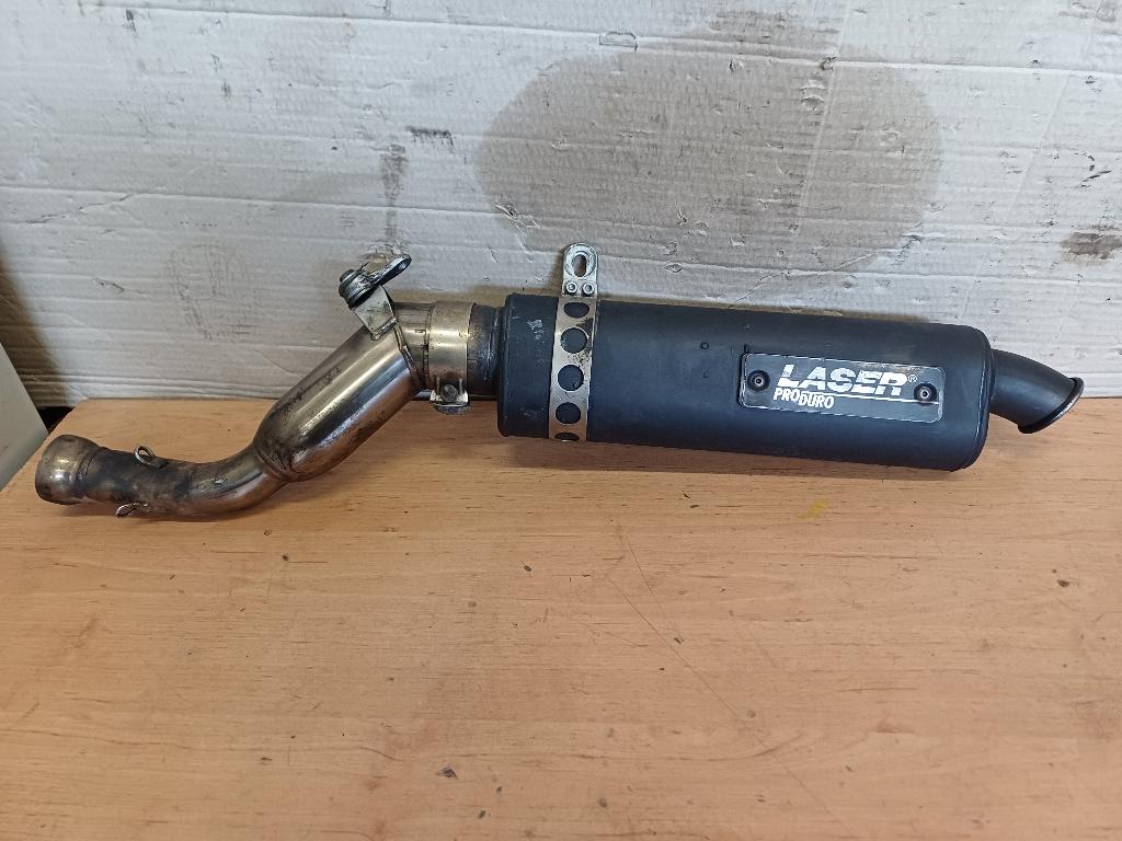 ktm lc4 600 van '90-'94 uitlaat demper laser, Motoren, Ophalen, Gebruikt