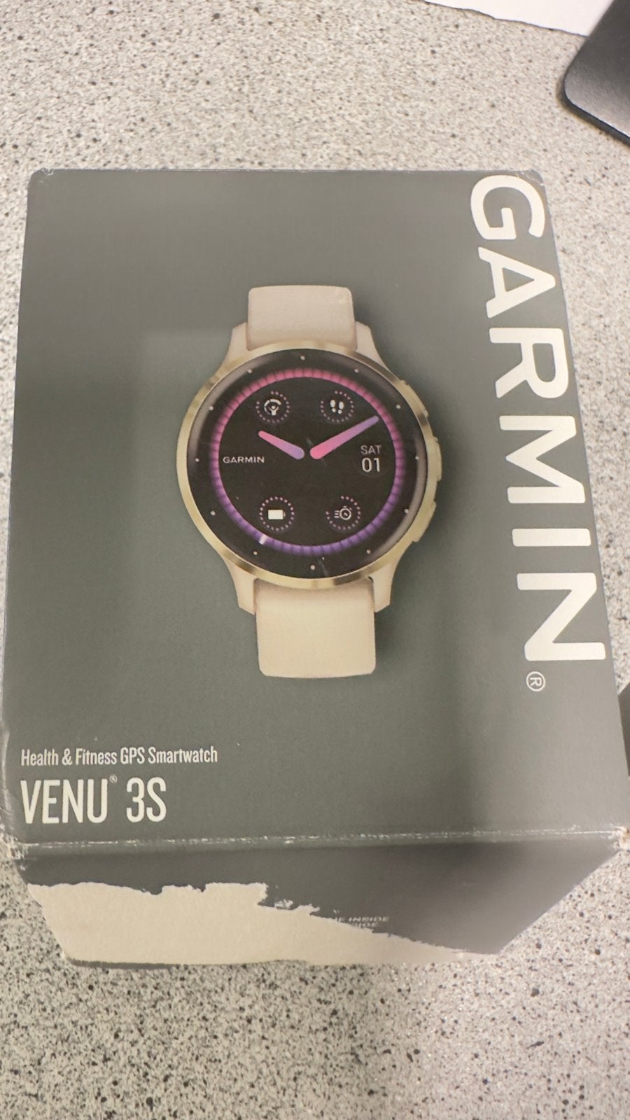 Garmin venu 3s ivoor, Ophalen of Verzenden, Zo goed als nieuw, Android