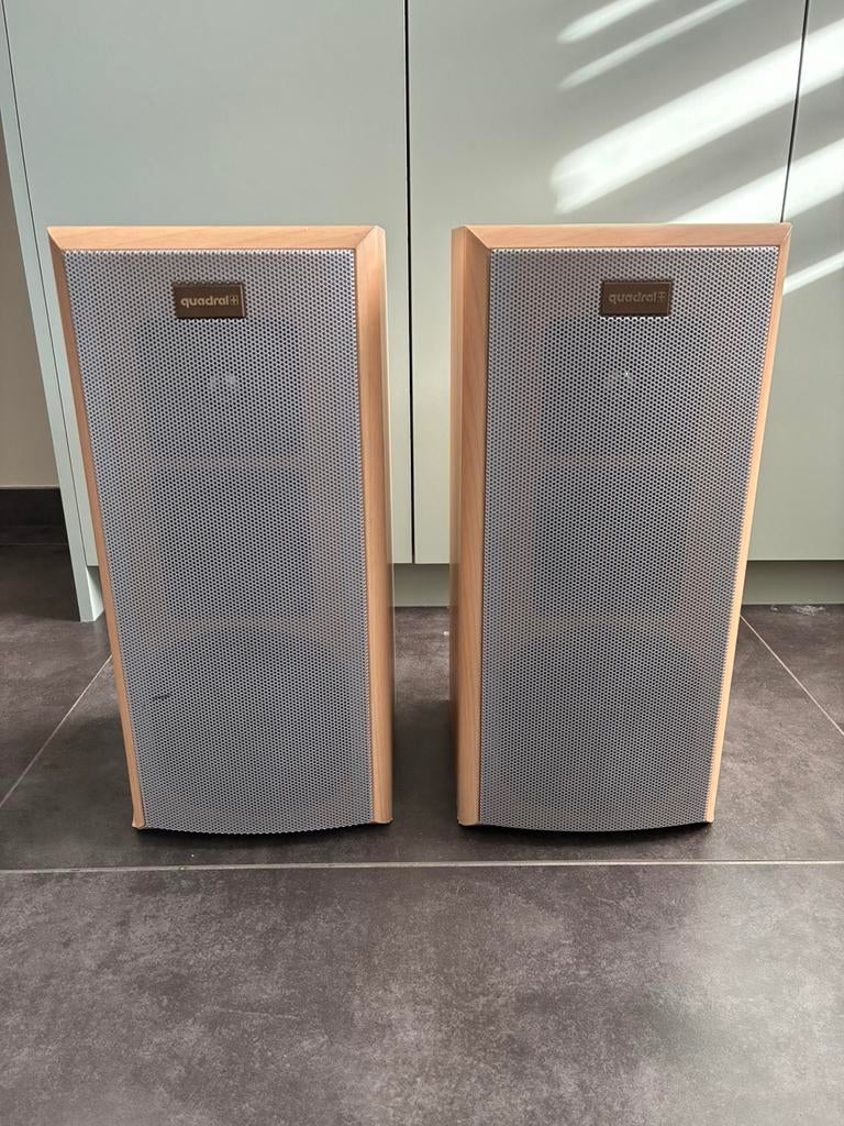 Set boxen Qaudral Argent 30, Gebruikt, 60 tot 120 watt, Front, Rear of Stereo speakers, Ophalen