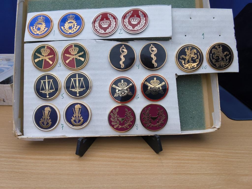 Borst kentekens uniform, Ophalen of Verzenden