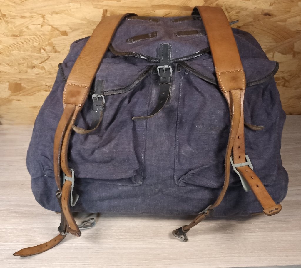 Sac à dos Allemand Luftwaffe Schwedler Lederwerke 1943 ww2, Envoi, Armée de l'air, Autres types