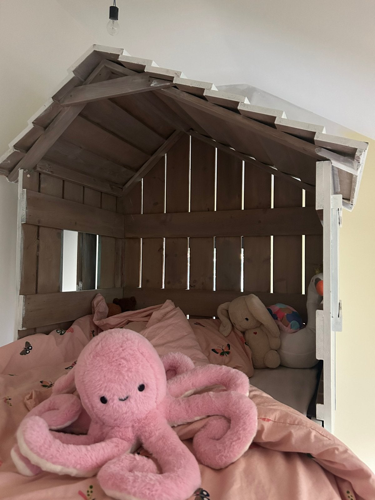 Hoogslaper bedhuisje(s), Ophalen, Hoogslaper, Eenpersoons, 210 cm