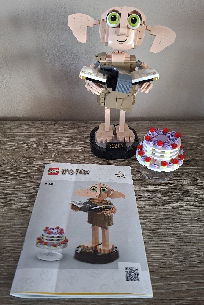Lego nr 76421 - Harry Potter Dobby, Ophalen of Verzenden, Gebruikt, Beeldje of Buste