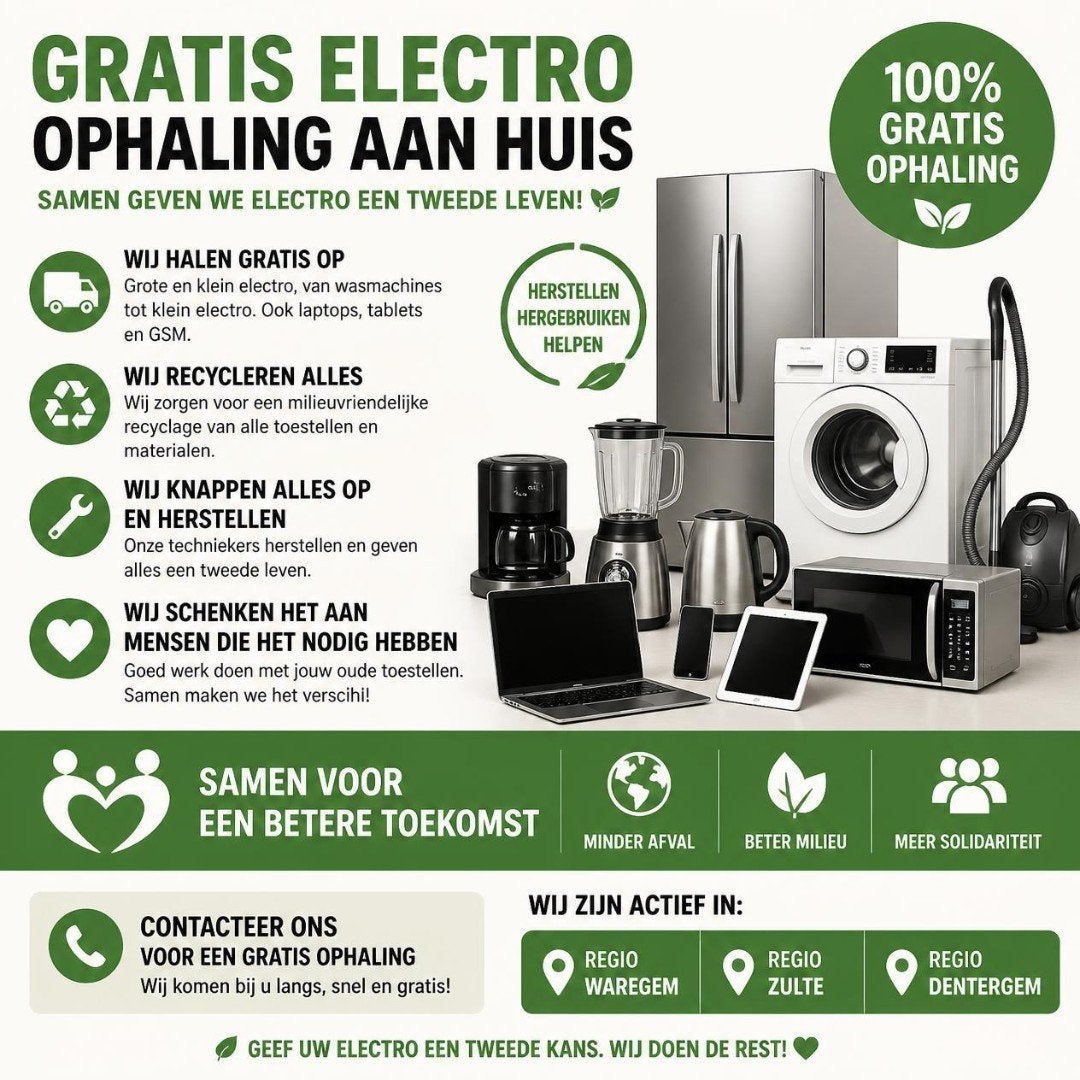 wij halen gratis alle electro op!, TV, Hi-fi & Vidéo, Enlèvement