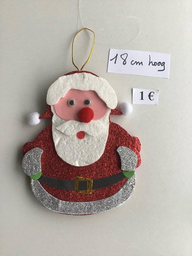 diverse kerst versieringen aan 1 euro, Ophalen of Verzenden, Zo goed als nieuw