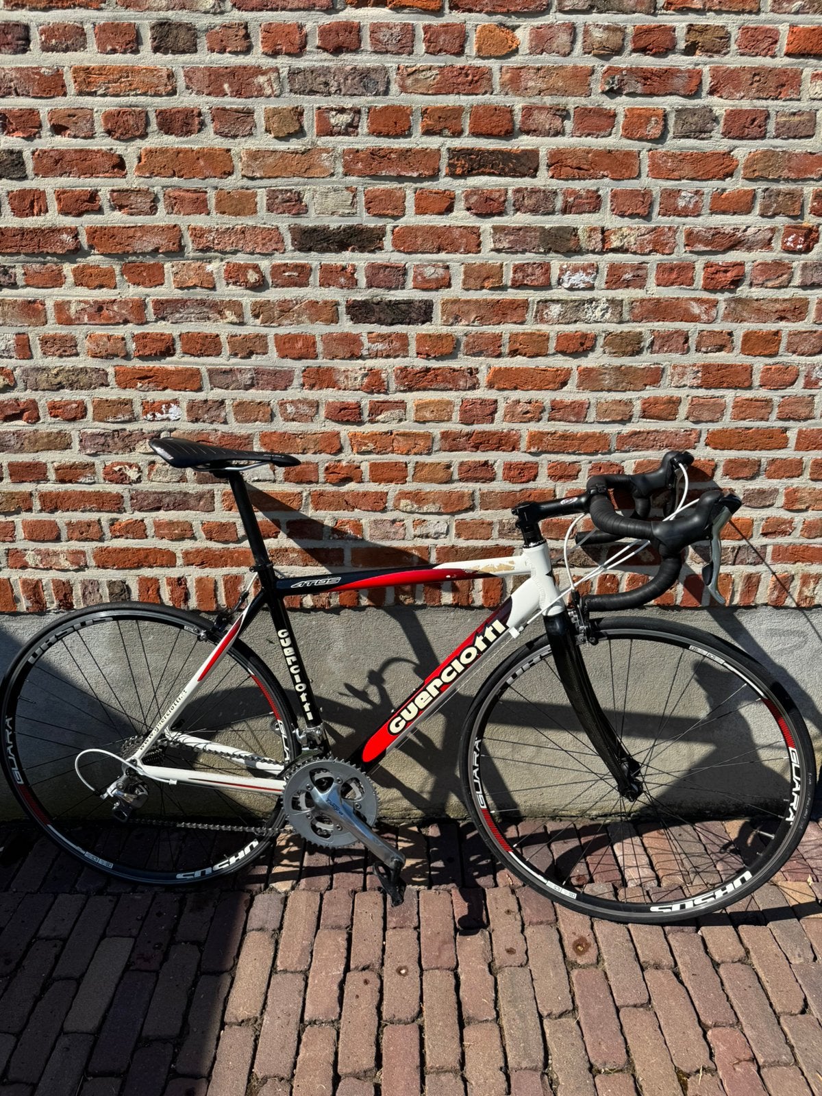 Guerciotti koersfiets maat s/m, Fietsen en Brommers, 49 tot 53 cm, Ophalen, Gebruikt, Carbon