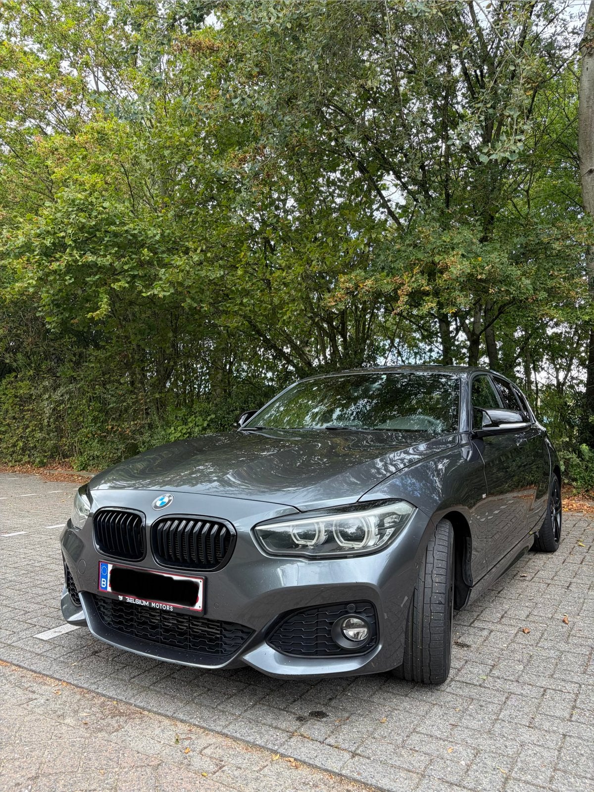 BMW 118i M pakket automaat shadowline, Auto's, Automaat, Alcantara, Particulier, Achteruitrijcamera