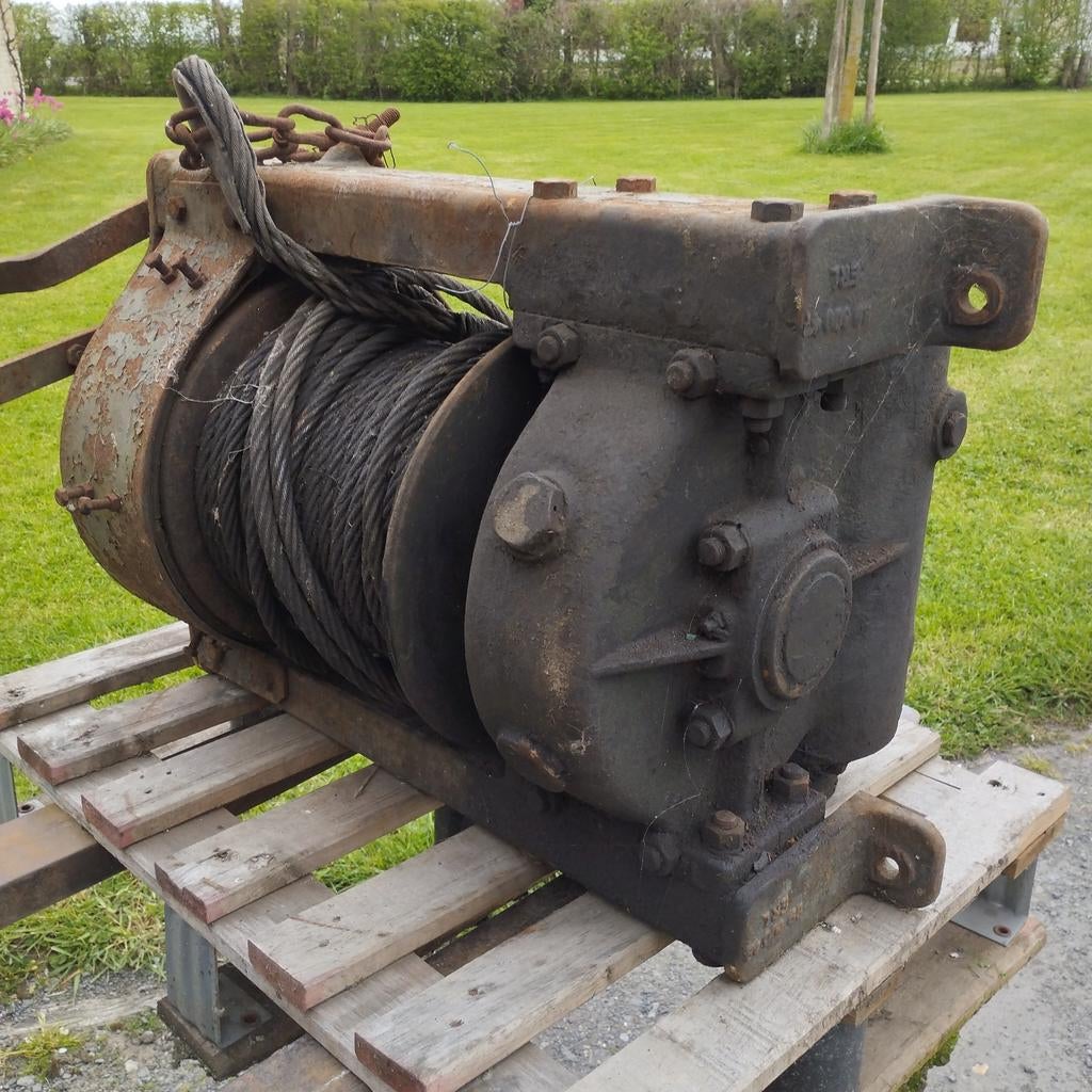 Winch, boslier, lier, truille, Ophalen