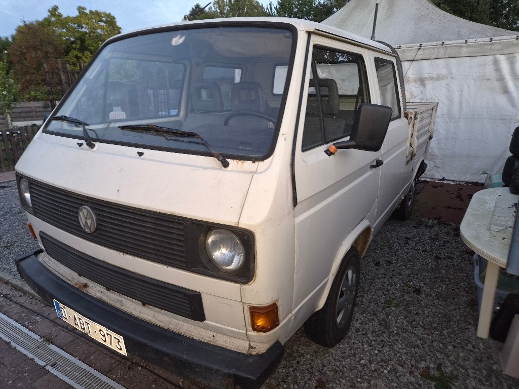 VW Doka T3 1600 diesel, Autos, Autre carrosserie, Diesel, Particulier, Cuir synthéthique