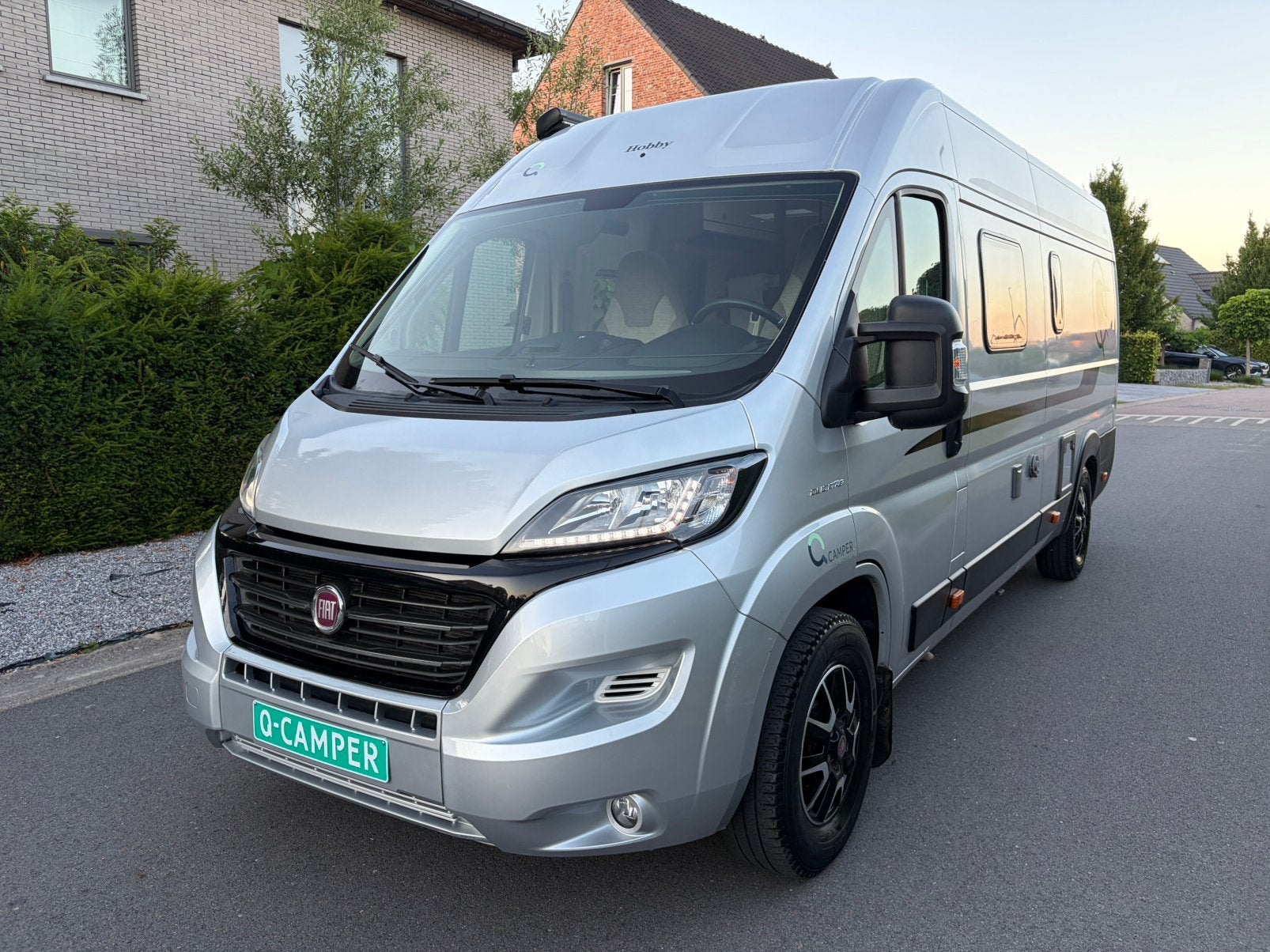 ‼️fiat hobby 630‼️twinbed‼️DUITSE KWALITEIT‼️, Buscamper of Camperbus, Fiat, 6 tot 7 meter, Bedrijf