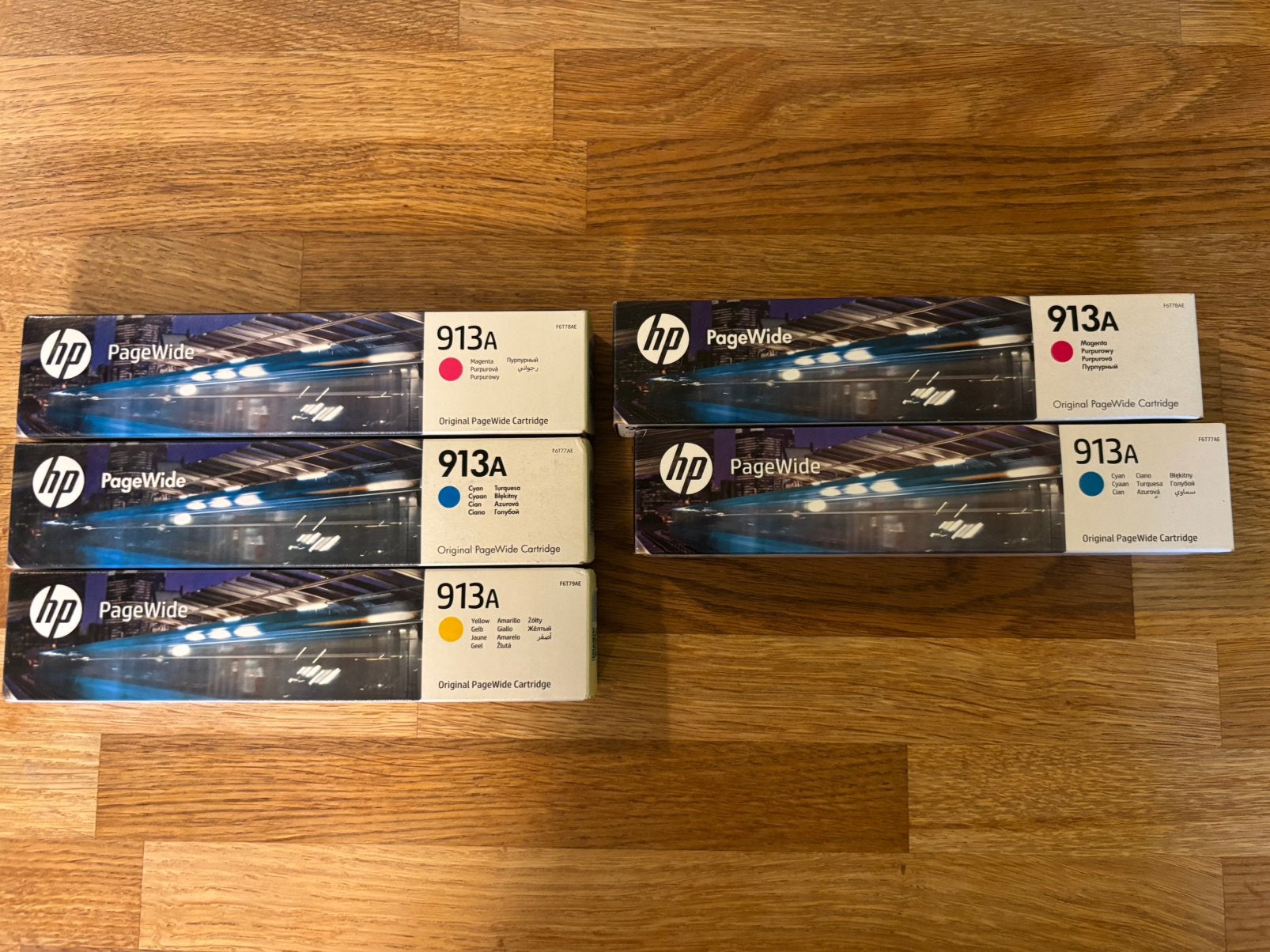 HP PageWide 913A cartridges (origineel), Ophalen, Nieuw, Cartridge