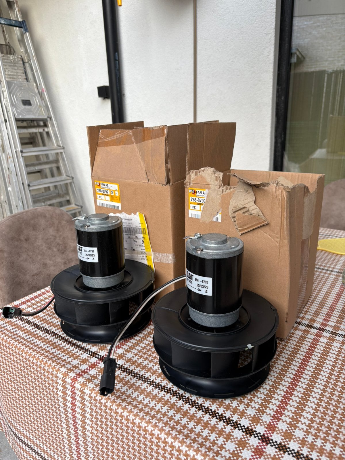 Caterpillar 268-8792 blower motor, Zakelijke goederen, Machines en Bouw | Kranen en Graafmachines, Ophalen
