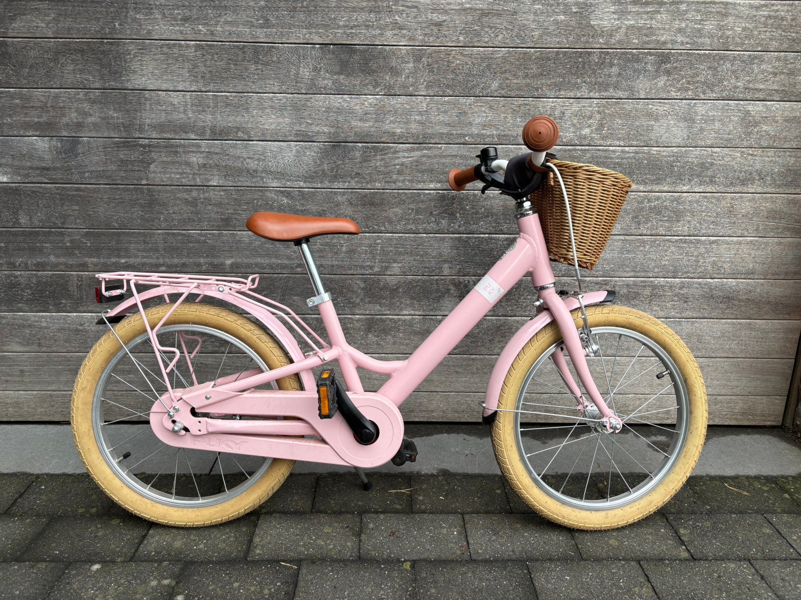 Meisjesfiets Puky 18 inch, Enlèvement, Comme neuf, Frein à rétropédalage, 18 pouces