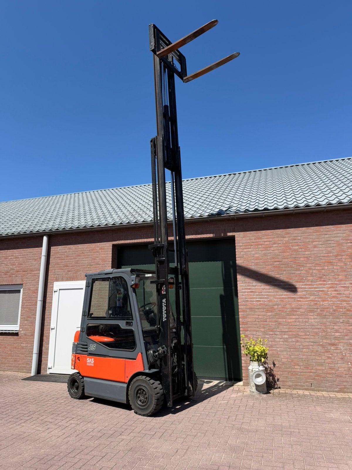 Toyota 7FBMF25 3500 uur triplo elektrische heftruck, 2000 tot 3000 kg, Verzenden, Elektrisch, Heftruck