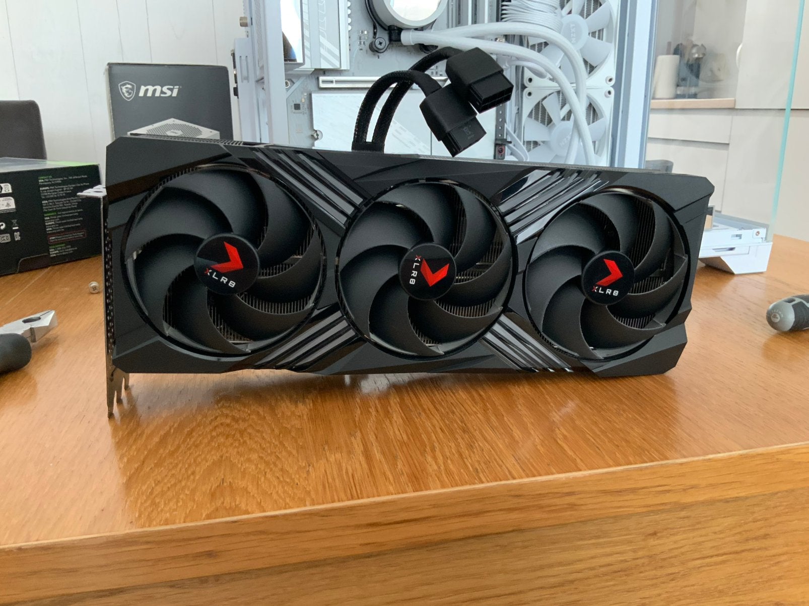 4070ti super PNY XLR8 OC, Informatique & Logiciels, Cartes vidéo, Comme neuf, Enlèvement