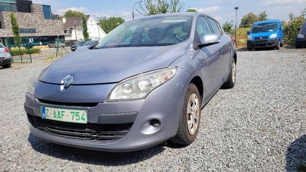 renault megane 1.6i AIRCO 2009, Argent ou Gris, Système audio, Boîte manuelle, 5 portes