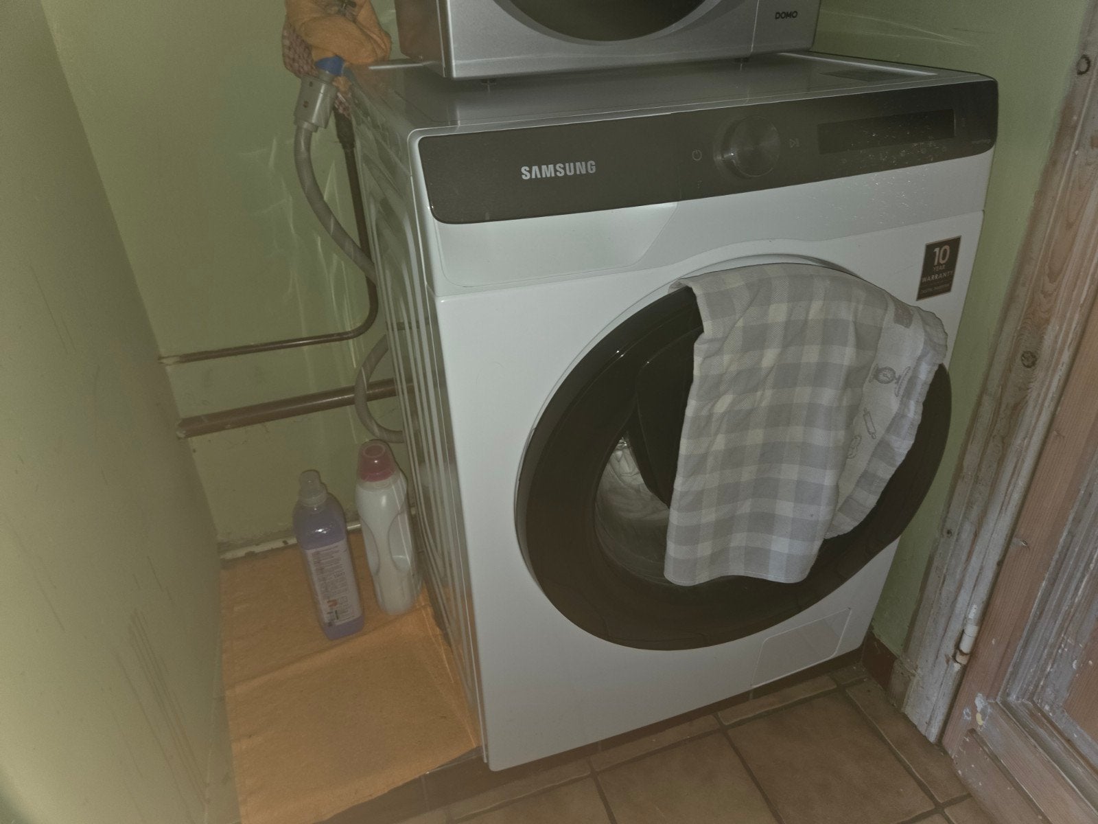 Wasmachine, Ophalen