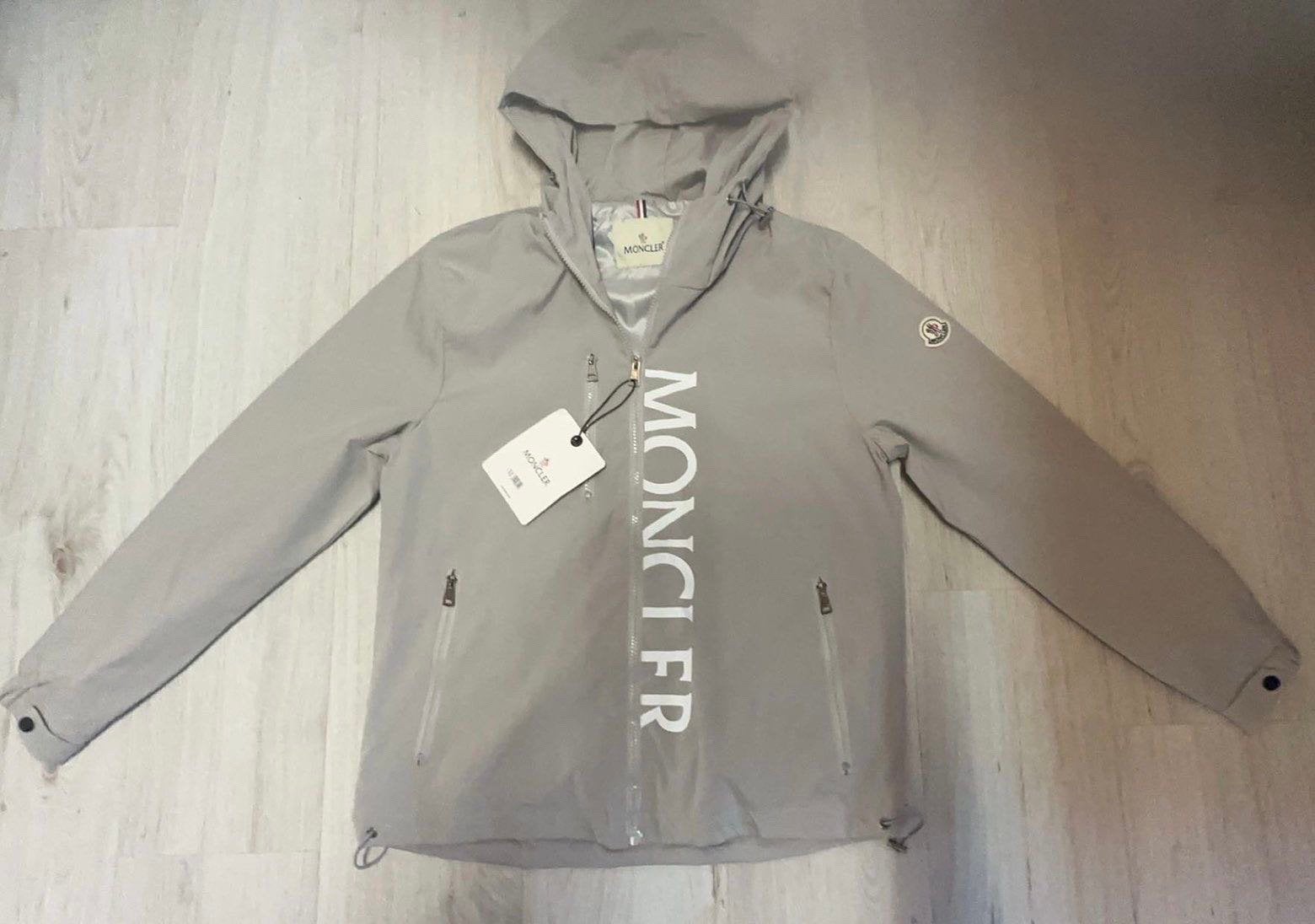 Grijze moncler windbreaner, Kleding | Heren, Ophalen, Zo goed als nieuw