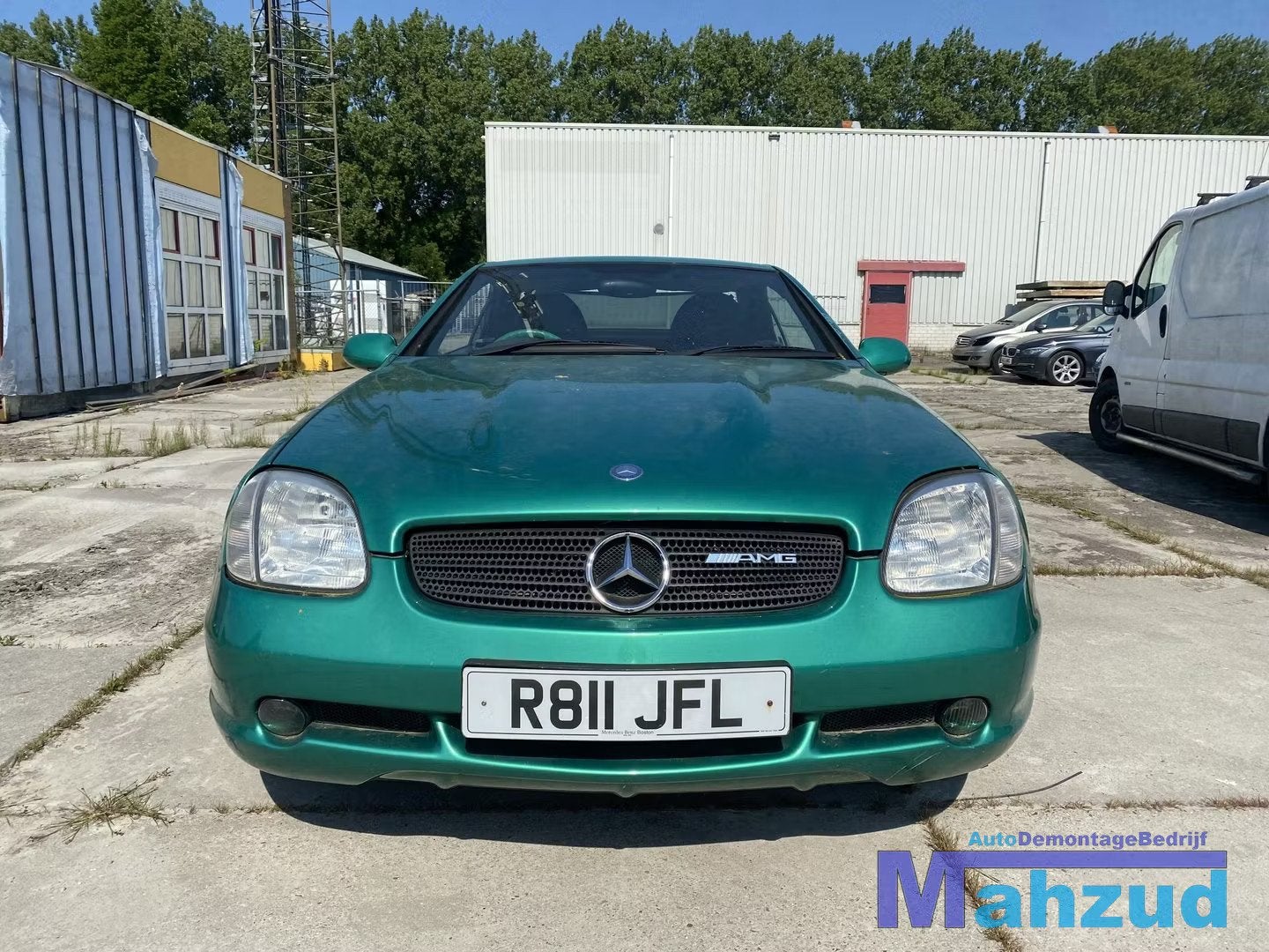 MERCEDES SLK R170 Groen 252 AMG Bumper set 1996-2004, Gebruikt, Mercedes-Benz AG, Mercedes-Benz, Mercedesstrasse 120
70372  Stuttgart, DE