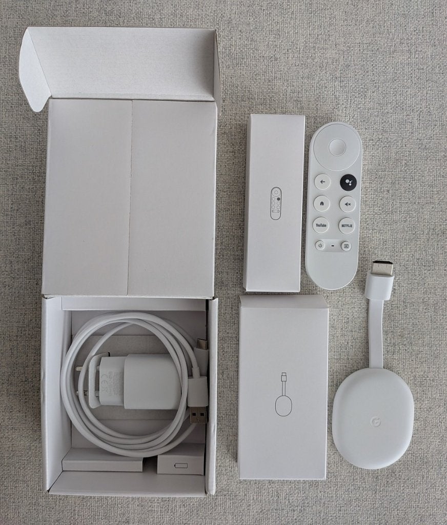 Google Chromecast HD avec Google TV : comme neuf !, Enlèvement ou Envoi, Comme neuf