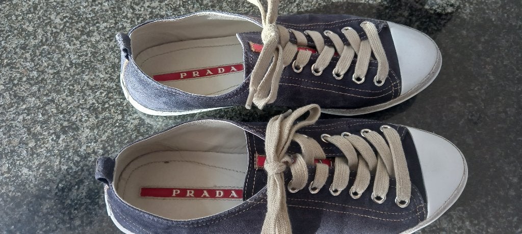 prada sneakers donkerblauw, Kleding | Dames, Prada, Blauw, Ophalen of Verzenden, Sneakers