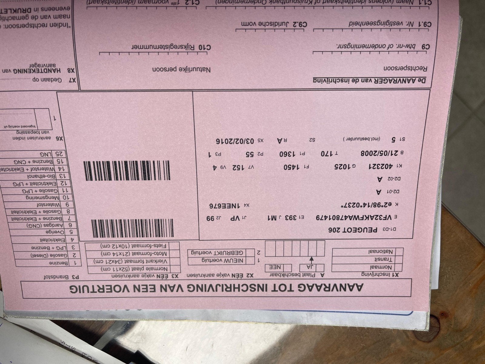 peaugeot 206 1.4cc, Autos, Peugeot, Achat, Boîte manuelle, 5 portes, Particulier