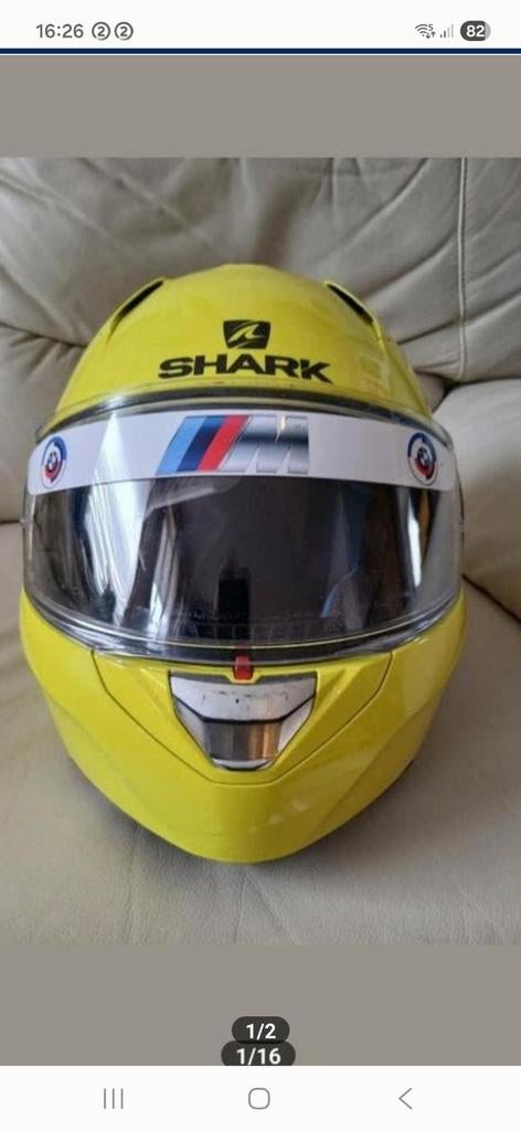 SUPER BEAU CASQUE SHARK ETAT IMPECCABLE PRIX: 90 EUR, Motos, Enlèvement, L, Shark