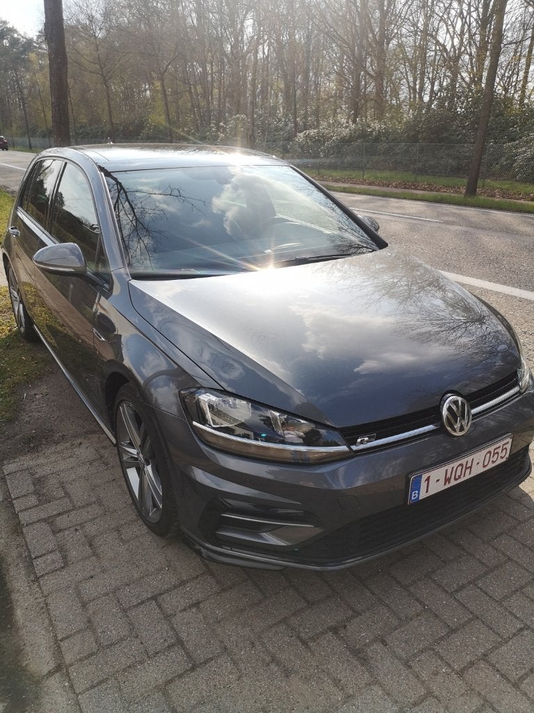 Volkswagen Golf 7.5, Autos, Argent ou Gris, Achat, Carnet d'entretien, Alcantara