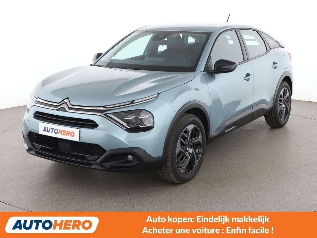 Citroën C4 1.2 PureTech Plus (bj 2024, automaat), Auto's, Citroën, Gebruikt, Euro 6, 1199 cc, Blauw
