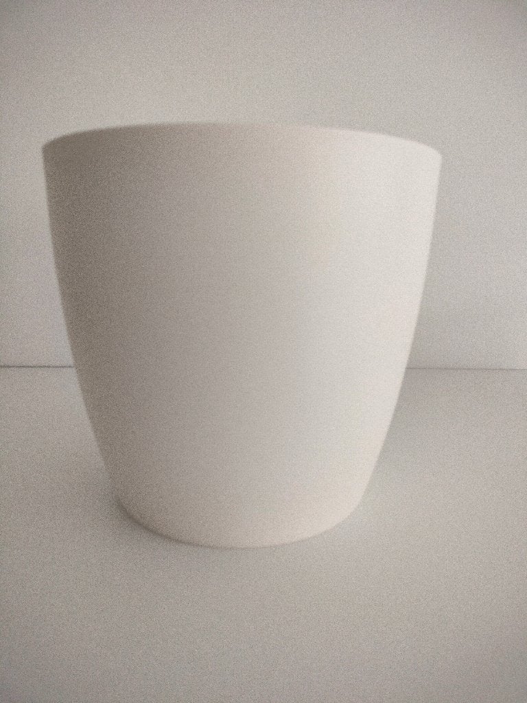 Bloempot, Tuin en Terras, Ophalen, Kunststof, Gebruikt, Rond