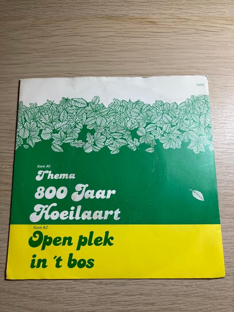 Jan van assche - thema 800 jaar hoeilaart/open plek in t bos, Ophalen, Zo goed als nieuw
